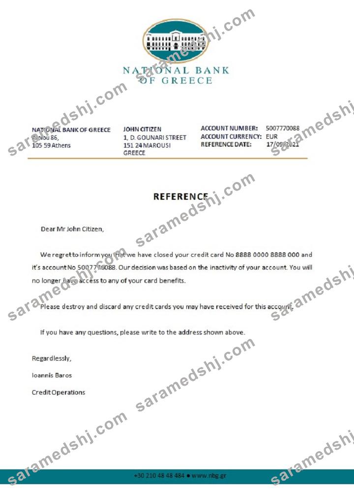 Greece_National Bank of Greece_closure reference